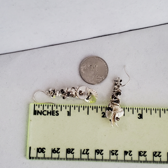 Silpada Waterfall Sterling Silver Seed Bead Earrings - Picture 13 of 14